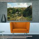 Canvas print Jalais Hill, Pontoise, Pissarro C.