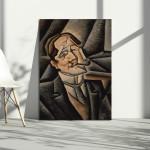 Canvas print Juan Legua, Gris J.