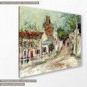Canvas print Le lapin Agile, Utrillo M., side
