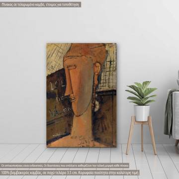 Πίνακας ζωγραφικής Lola de Valence, Modigliani Amedeo, αντίγραφο σε καμβά