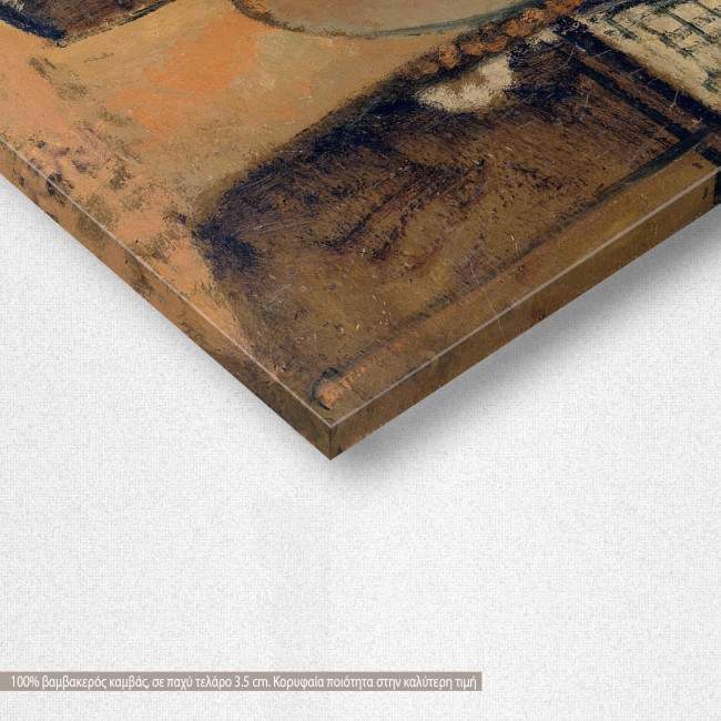 Canvas print Lola de Valence, Modigliani Amedeo, detail