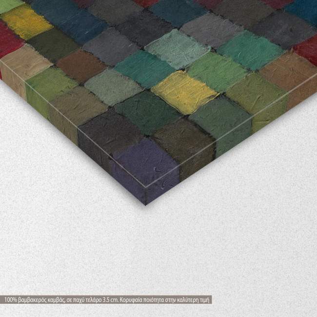 Canvas print May picture, Klee Paul, detail