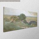 Canvas print Olive trees, Inness G., side