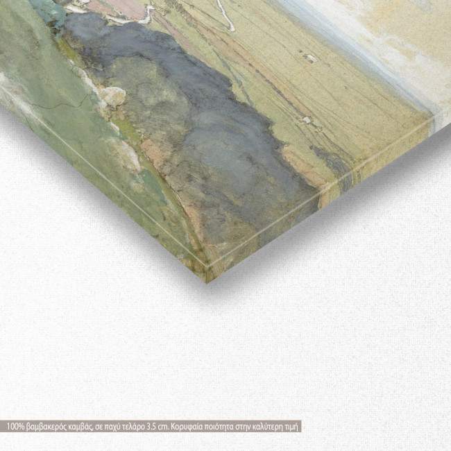 Canvas print Olive trees, Inness G., detail