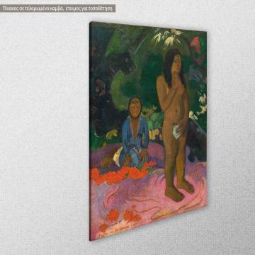 Canvas print Words of the devil Gauguin P. View 1 2