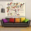 Canvas print Point and line to plane, Kandinsky W.
