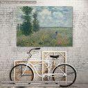 Canvas print Poppy fields near Argenteuil, Monet