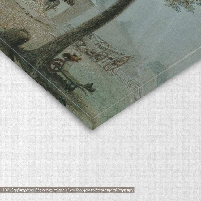 Canvas print Rainstorm, Harvey G., detail