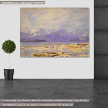 Canvas print Sirmione, Sargent J. S.