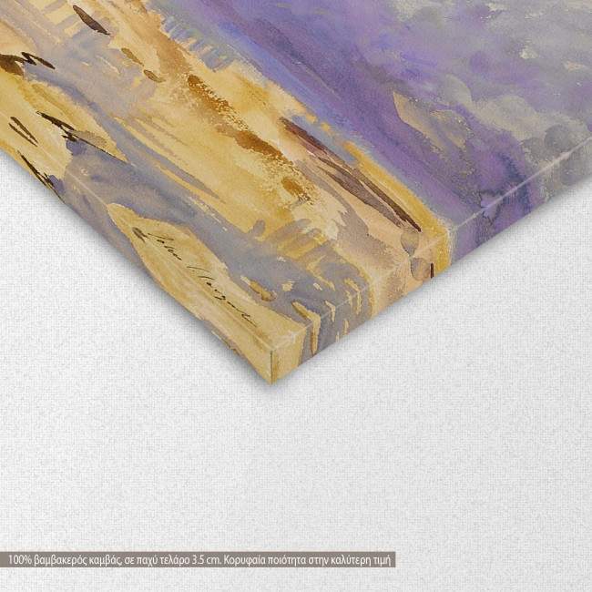 Canvas print Sirmione, Sargent J. S., detail