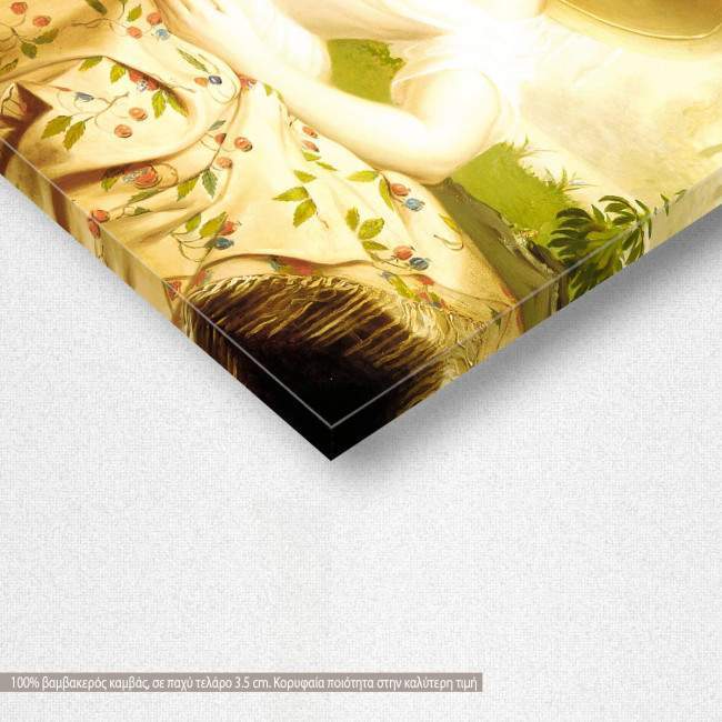 Canvas print Spring, Thompson C. G., detail