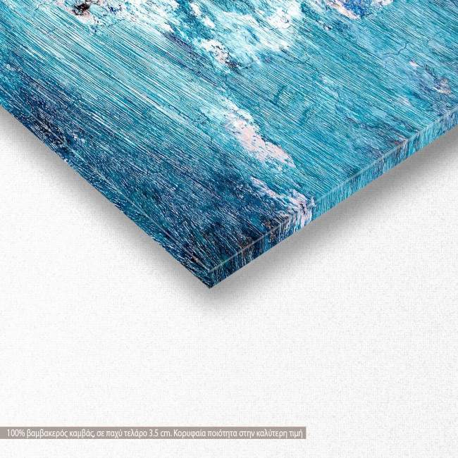 Canvas print Blue panorama, panoramic, detail