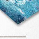Canvas print Blue panorama, panoramic, detail