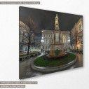 Canvas print Leonardo da Vinci, Milan, Italy, side