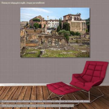 Canvas print Ruins of ancient Rome