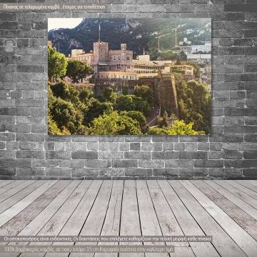 Canvas print  Monaco the Prince's Palace