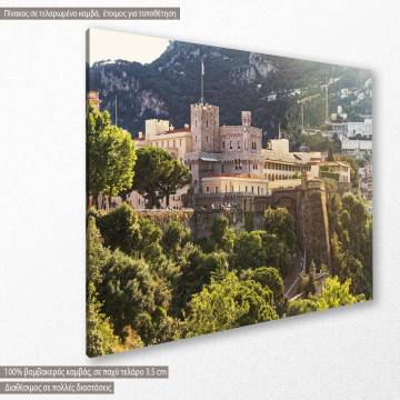 Πίνακας σε καμβά Μονακό παλάτι, Monaco the Prince's Palace 2