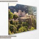 Canvas print  Monaco the Prince's Palace, side