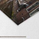 Canvas print   Traditional old buildings in Amsterdam, detail