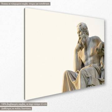 Canvas print Socrates 2