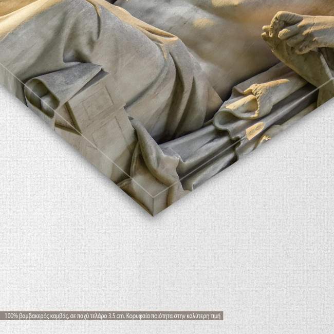 Canvas print Socrates, detail