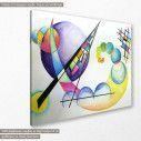 Canvas print Non objective color pencil, Kandinsky W., side