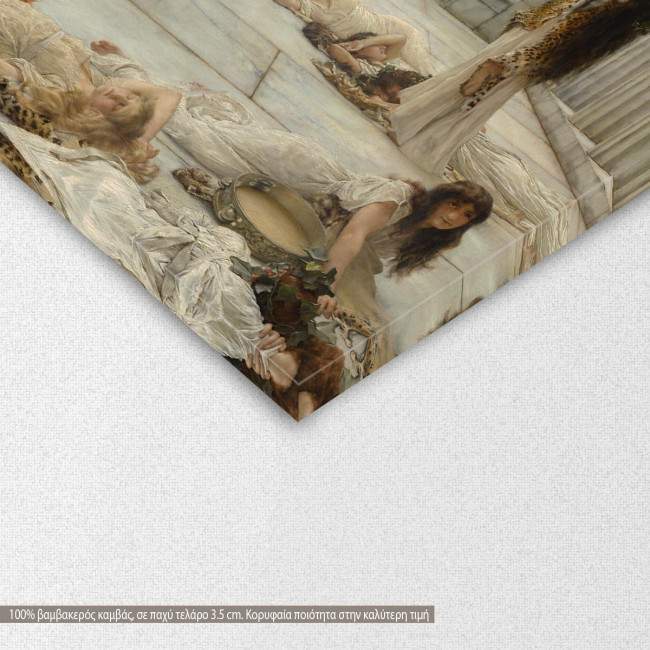 Canvas print The women of Amphissa, Alma-Tadema L, detail