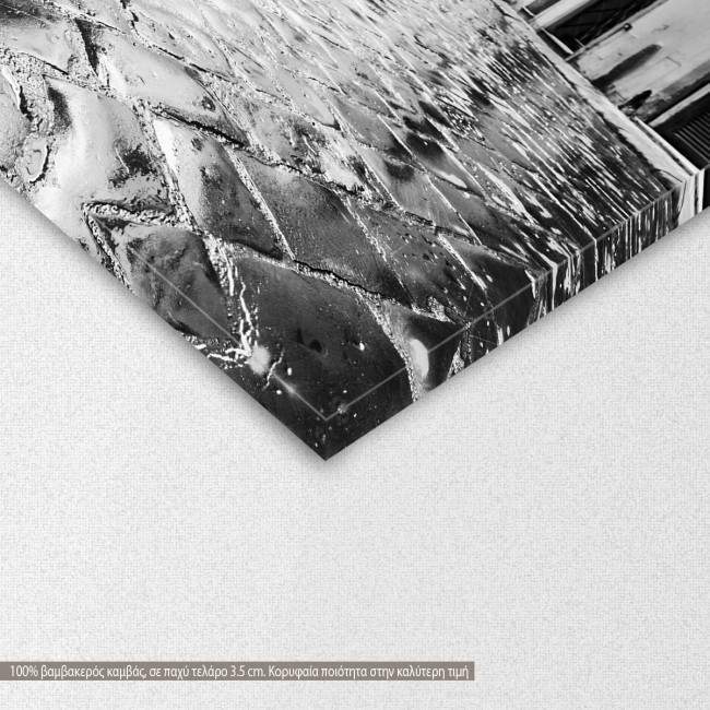  Red bicycle, πίνακας σε καμβά, λεπτομέρεια