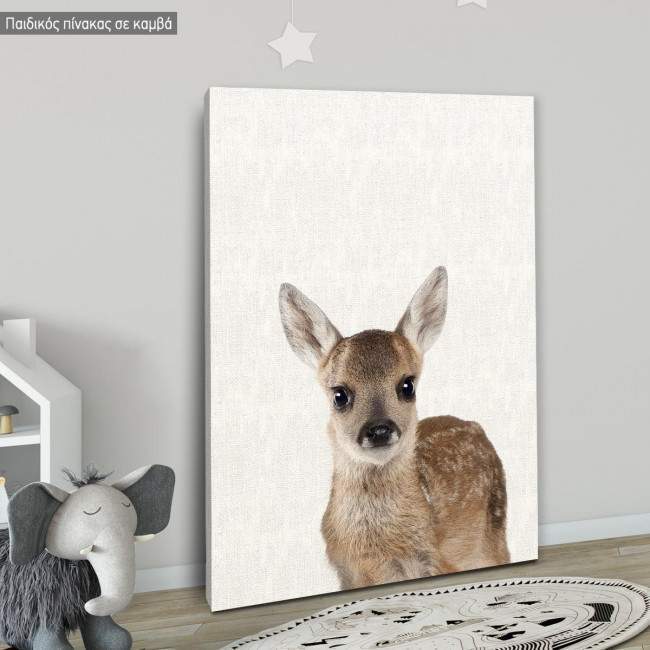 Kids canvas print Deer