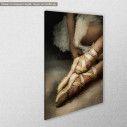 Canvas print The ballet dancer, side