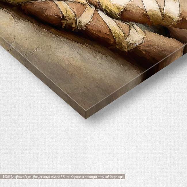 Canvas print The ballet dancer, detail