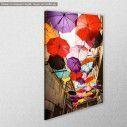 Canvas print  Umbrella street, side