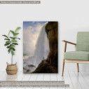 Canvas print Underneath Niagara falls, Ferdinand R.