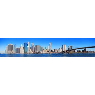 Wallpaper Manhattan Panorama & Brooklyn Bridge 2