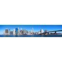 Wallpaper Manhattan Panorama & Brooklyn Bridge