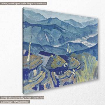 Canvas print Village, Roerich N. 2
