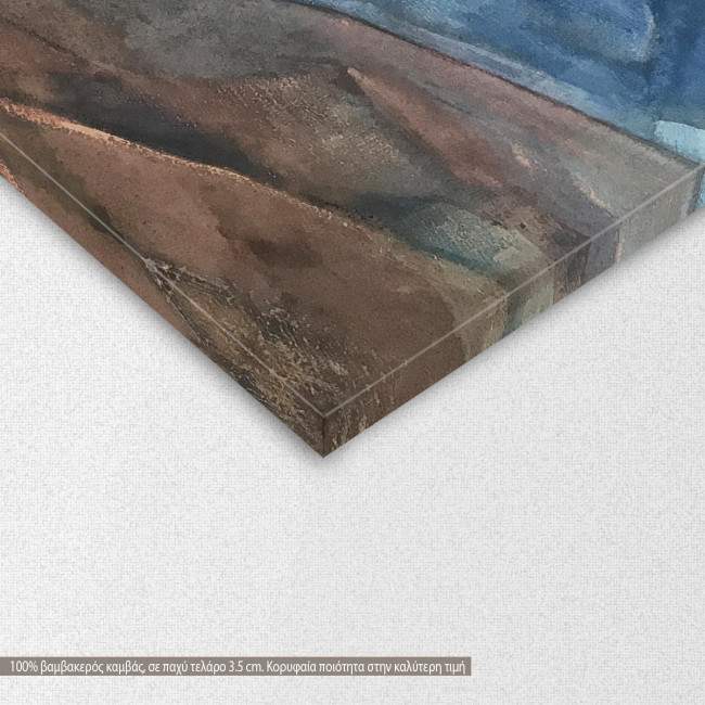 Canvas print Himalayas, Roerich N, detail