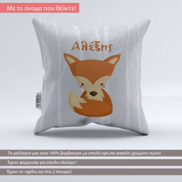 Pillow Forest animals Fox