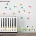Kids wall stickers Cute Africa, additional stickers