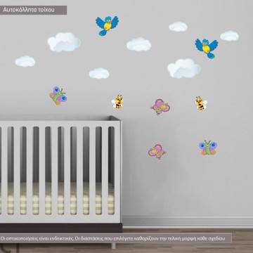 Kids wall stickers Tree shade, additional stickers
