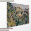 Canvas print View of the domaine Saint-Joseph, Cezanne P., side