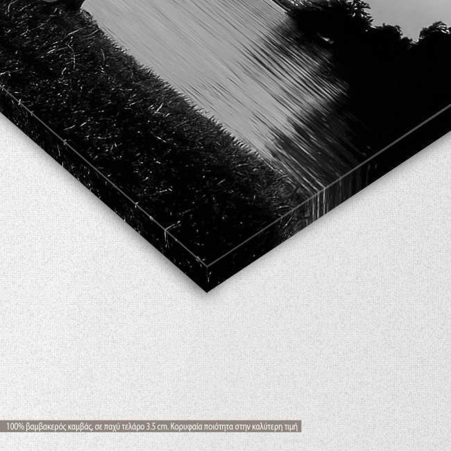 Canvas print  Romantic love, detail