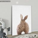Kids canvas print Bye bye rabbit