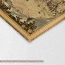 Canvas print Map of ancient world, detail