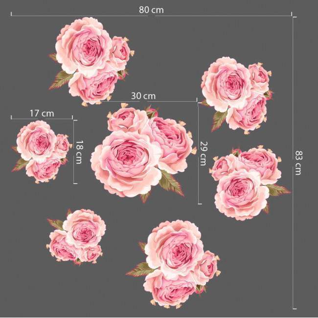 Wall stickers Roses