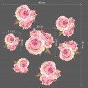 Wall stickers Roses