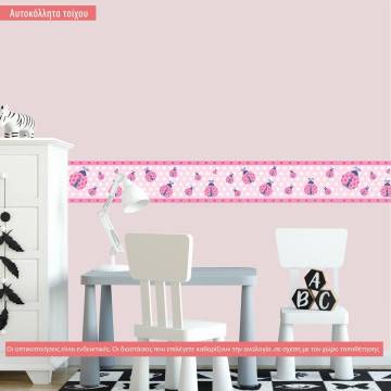 Wall stickers border Lady bug 2