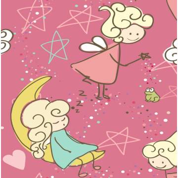 Border, Fairy and enchanted frog 2