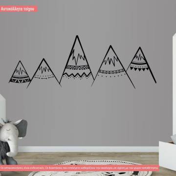 Kids wall stickers tribal art1 2