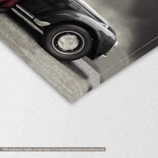 Πίνακας σε καμβά τρίπτυχος, Mauve lady, γωνία 